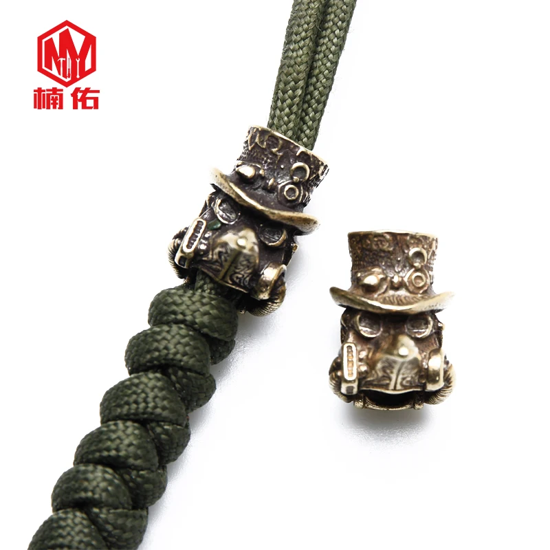 Бусы с бусинами и парашютной веревкой креативный уличный карманный инструмент