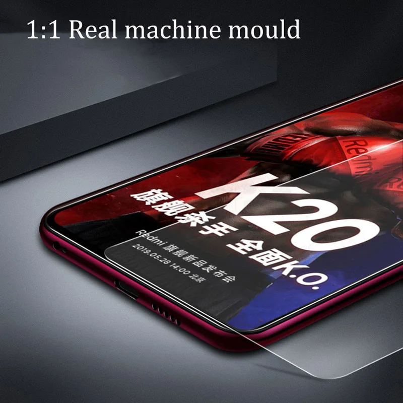 2 Упак. 2.5D 9H закаленное стекло для Xiaomi Redmi K20 K20Pro Защитная пленка экрана чехол Mi 9T mi9T