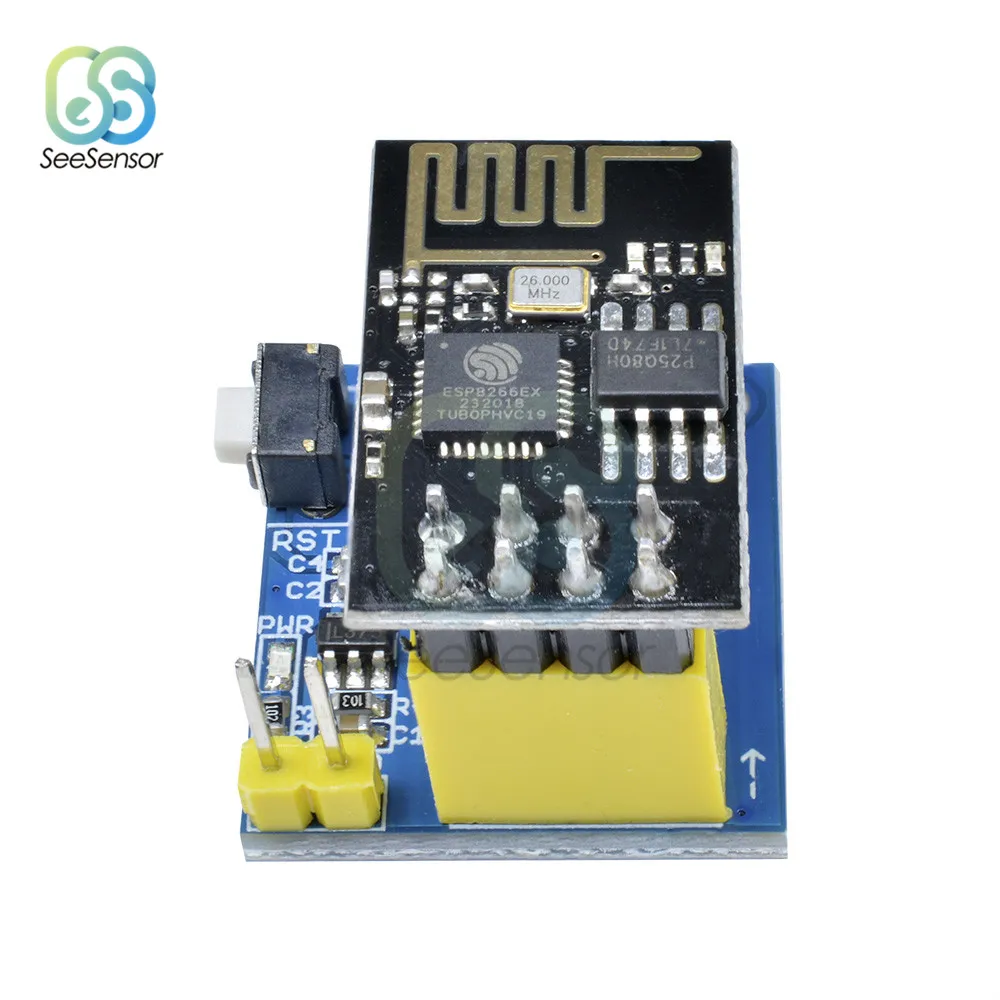 ESP8266 ESP01 DS18B20 модуль датчика температуры и влажности Esp8266 Wi Fi беспроводная плата