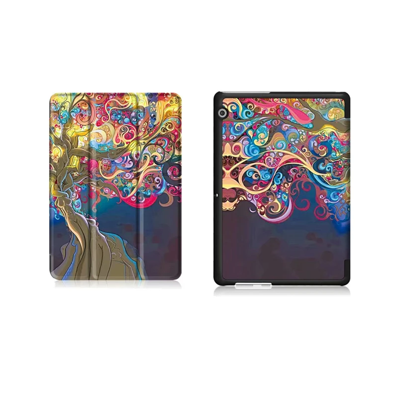 Кожаный чехол для huawei Mediapad T3 10, чехол с красочным принтом для планшета, подставка для huawei MediaPad T3 10, AGS-L09, AGS-W09, 9,6 дюймов