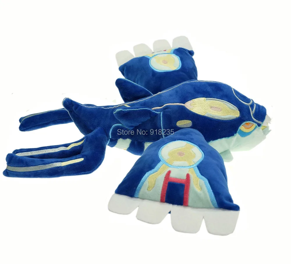 Mega Kyogre 1" плюшевые куклы мягкие игрушечные животные детские подарочные мягкие игрушки в розницу