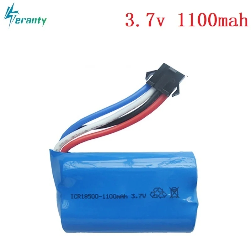 3 7 V 1100mAh 18500 15c Lipo батарея для UDI 001 UDI001 HQ HuanQi 960 2 4G пульт дистанционного управления