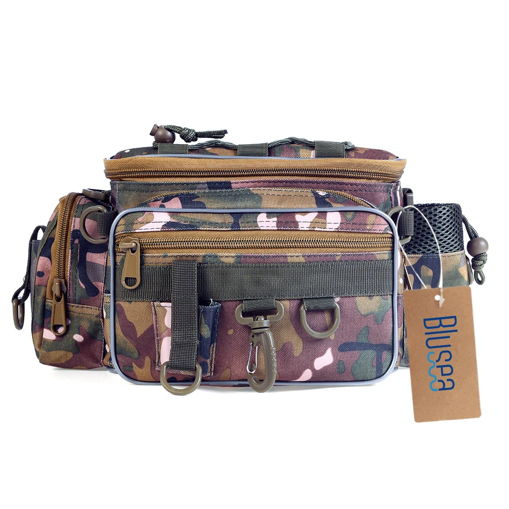 Водонепроницаемая рыболовная Сумка Blusea портативная уличная сумка на одно плечо