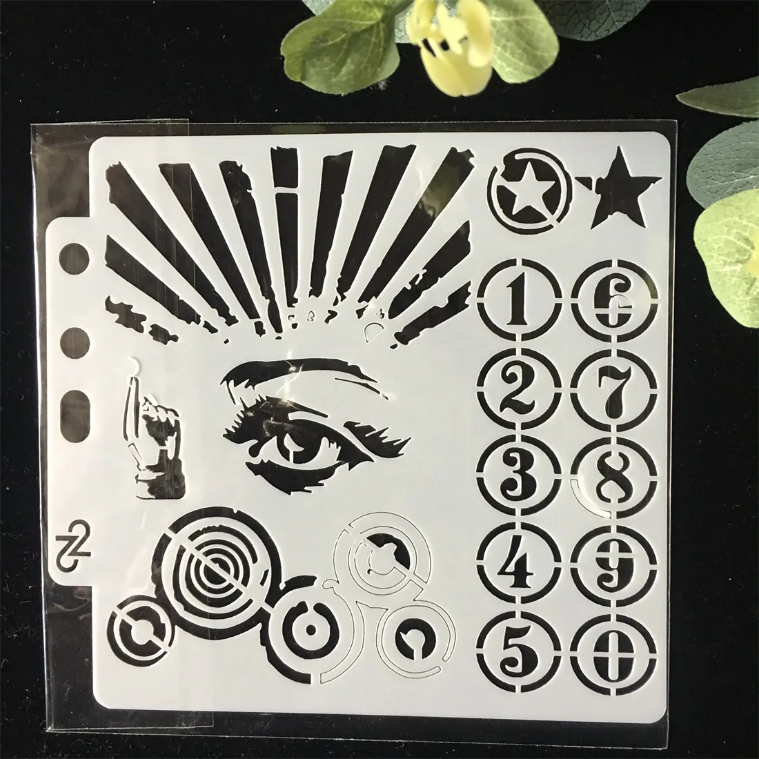 1 шт. трафареты для рисования стен|Трафареты| |