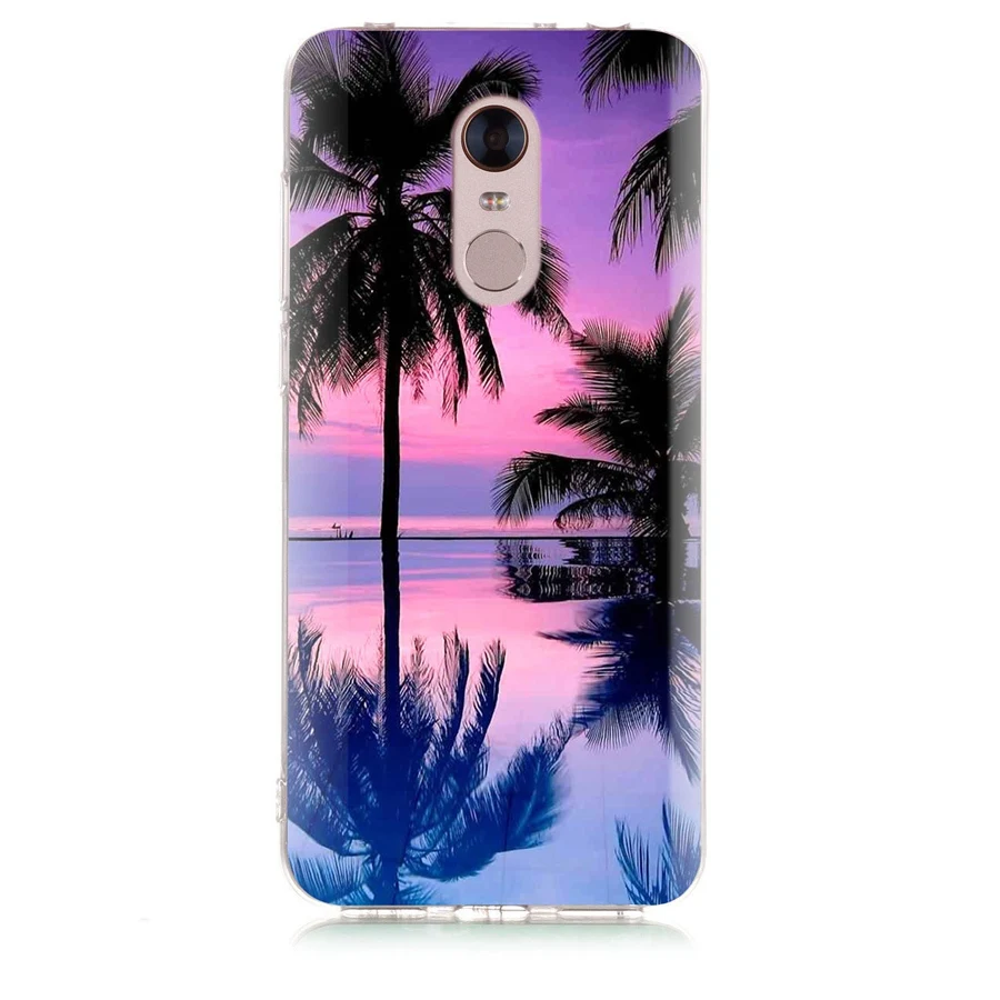 Чехол для Xiaomi Redmi 4x Примечание 3 mi A1 Note 4 Pro 4A 5 6 6pro красный 5A 6A Мягкие TPU крышка Fundas