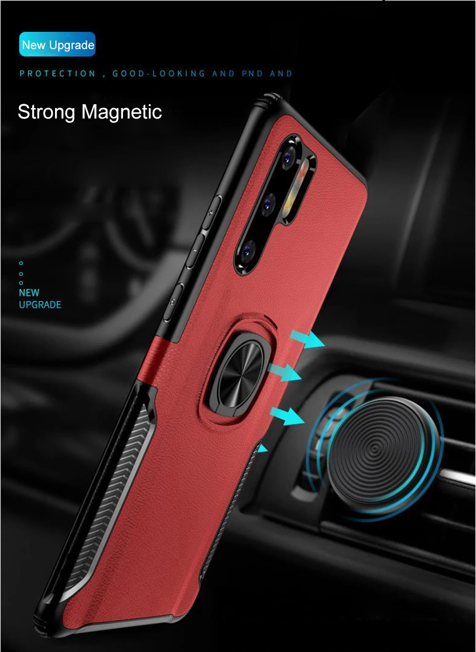 Чехол для телефона Huawei P30 Pro Lite P20 PC и TPU противоударный чехол