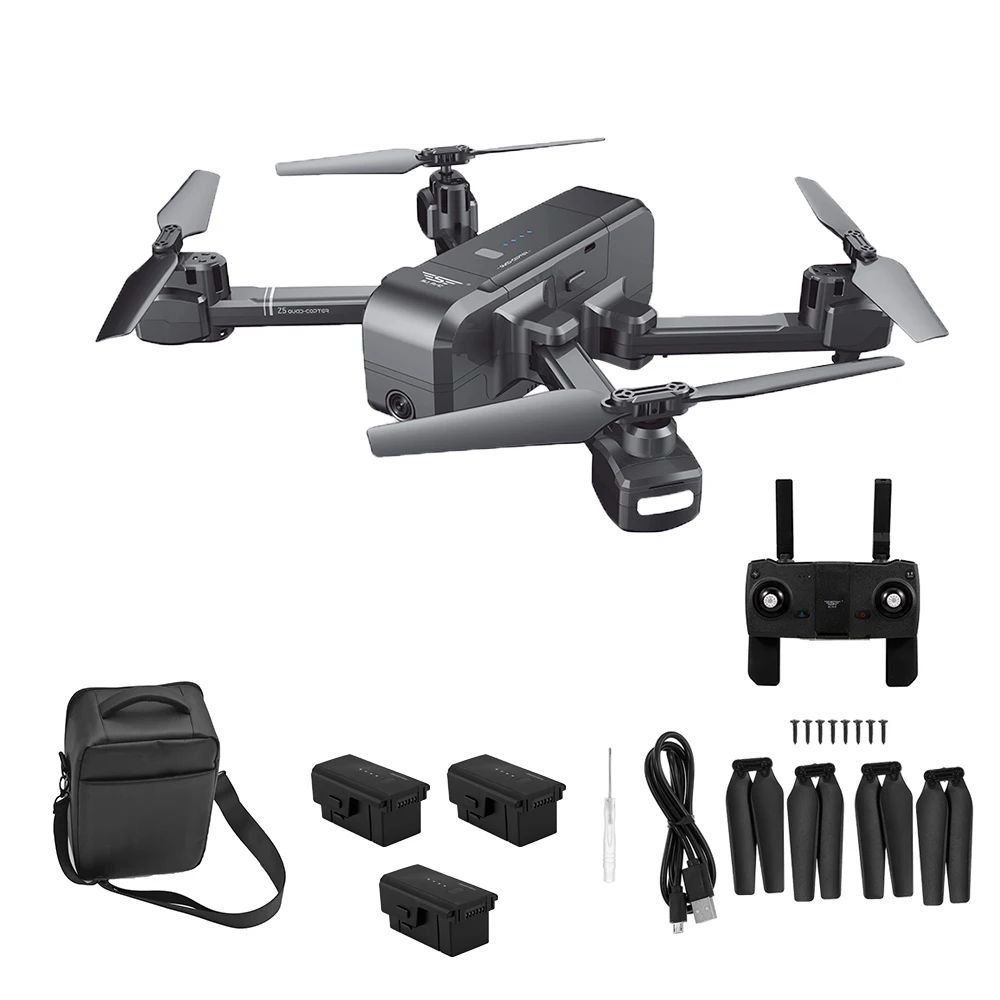 SJRC Z5 Wifi FPV с широкоугольной HD камерой высокой фиксации Mode1080P камера двойной GPS