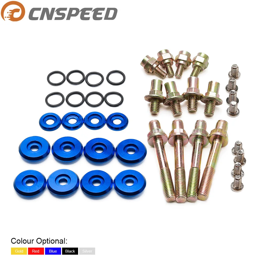 CNSPEED гоночный автомобиль авто клапан крышка шайбы Болты комплект для HONDA B-Series