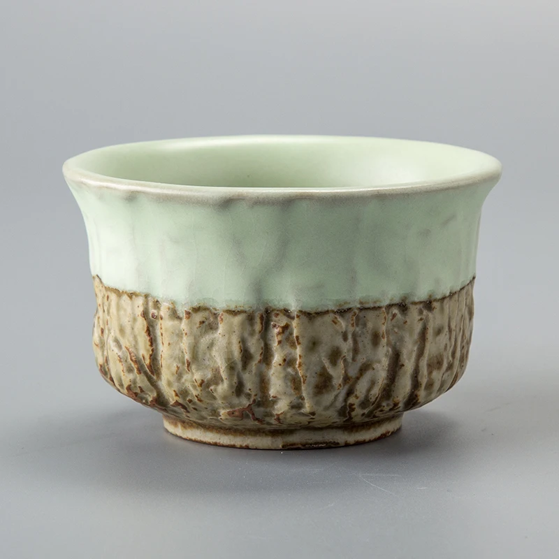 9 Изысканный Чай чашка ручной работы, керамика высокое качество Drinkware Celadon Китай кунг-фу Чайные сервизы фарфоровые Чай чашки D045 - Цвет: 9