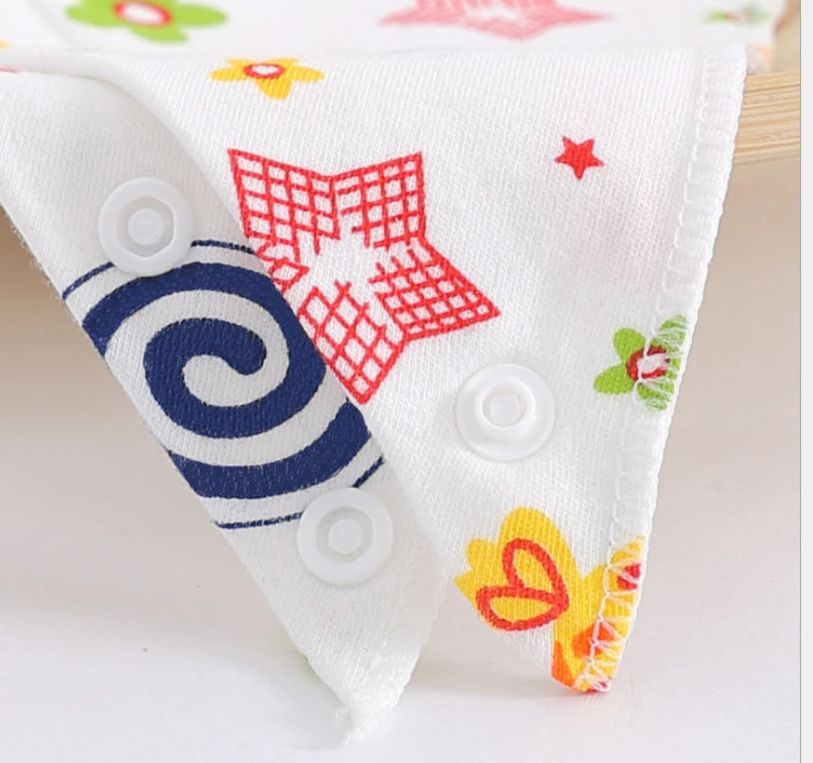 Cotton new Baby babador bandana bibs for babies Scarf boys Girls baby bib burp Cloths 1pieces RETAIL Z6-6RE | Детская одежда и