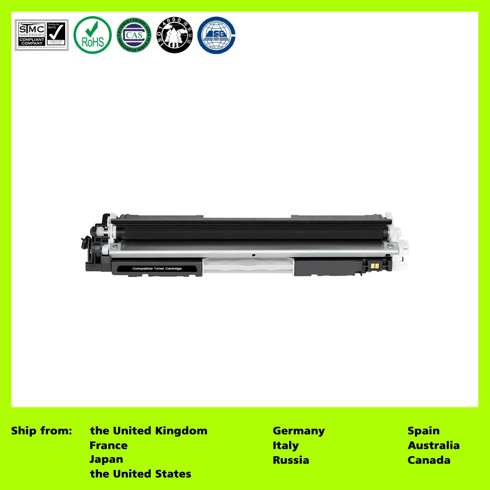 Любой 1 совместимый для 130A CF350A CF351A CF352A CF353A (1-Pack) Тонер-картридж hp color LaserJet Pro MFP