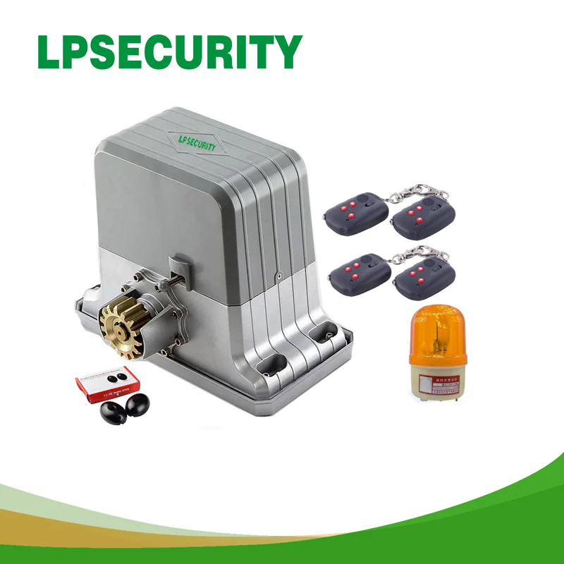 LPSECURITY 1800 кг Электрический двигатель для раздвижных ворот/Электрический