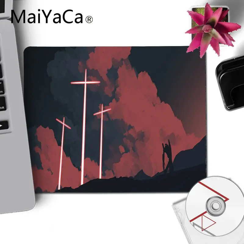 No Lock Edge25x29cm MaiYaCa Evangelion Anime1 Удобный маленький коврик для мыши игровой коврик для мыши Гладкий блокнот для письма настольные компьютеры мат игровой коврик для мыши - Цвет: No Lock Edge25x29cm