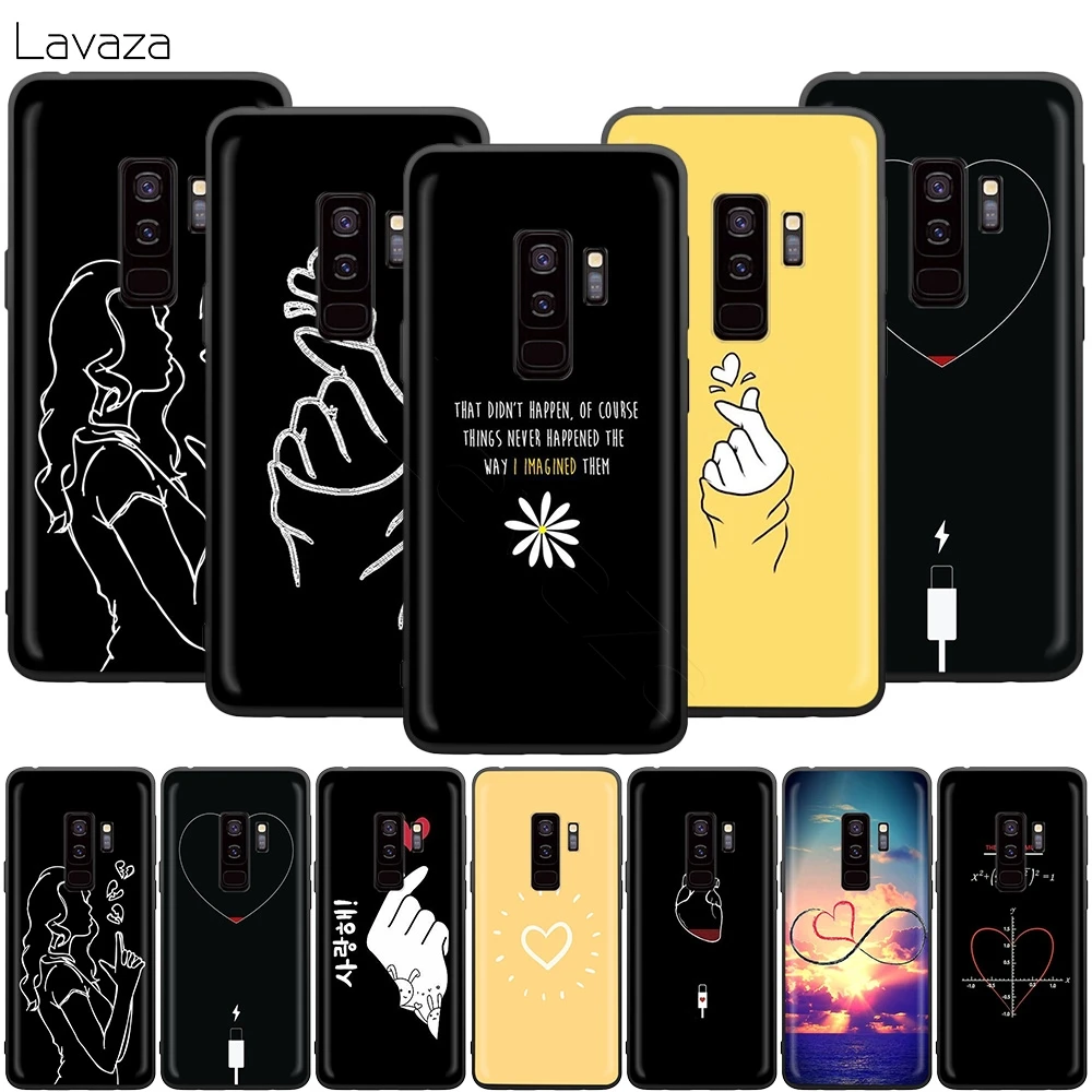 Kpop Сердце Любовь палец чехол для Samsung Galaxy S20 S10 S9 S8 S7 S6 Plus Note 9 8 M30 M20 M10 Edge Lite