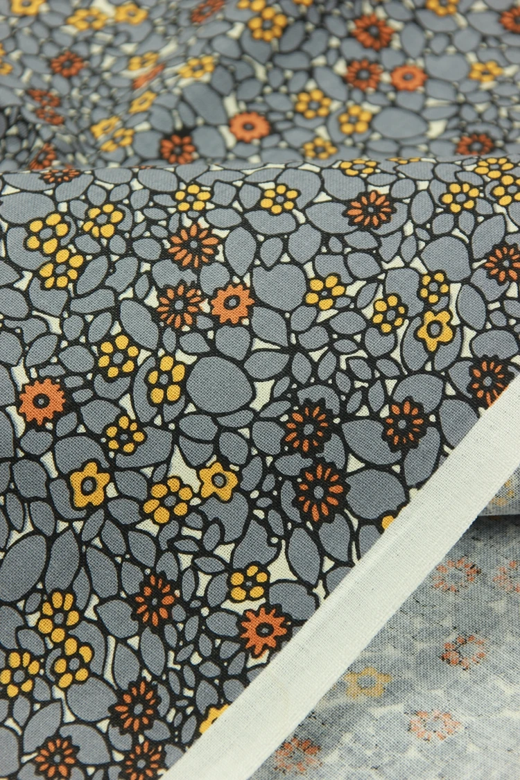 half meter cotton plain pulp fabric gilt flower pure cotton handmade DIY patchwork bag cloth B47