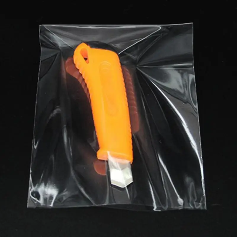 100 шт. Ясно Resealable леденцы Конфеты Подарки Сумки OPP прозрачные упаковки Пластик