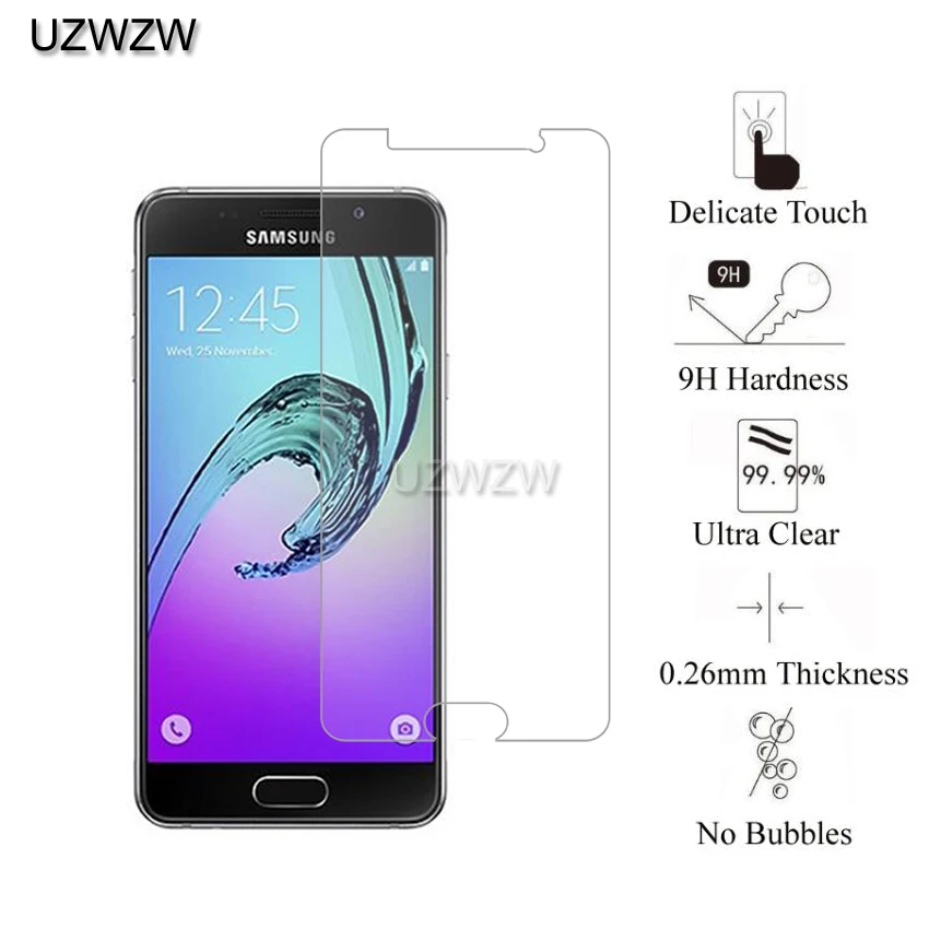2 шт. закаленное Стекло для samsung Galaxy A3 A310F A310M A310Y Экран протектор Защитная пленка, стекло для samsung A3