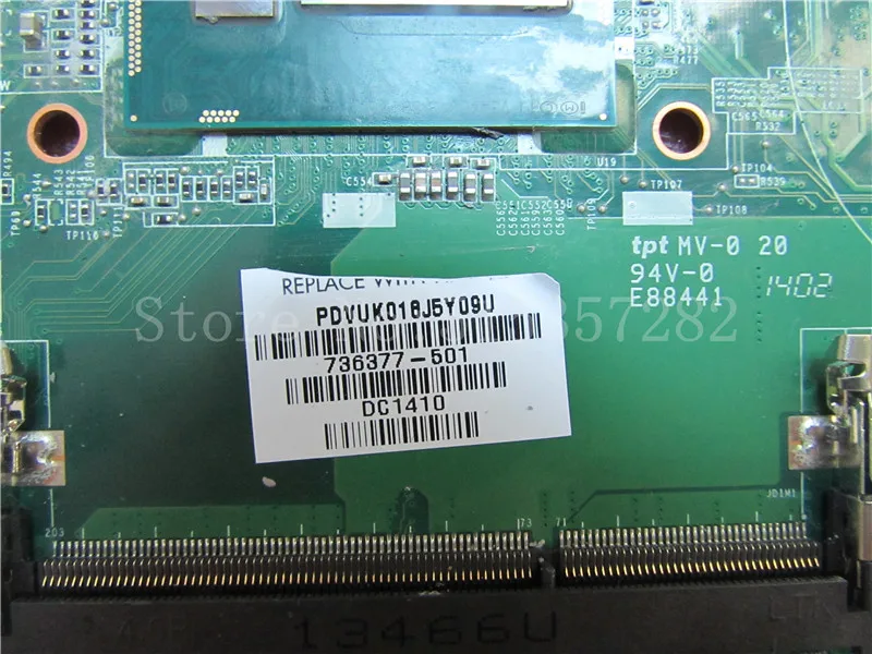 736377-001 736377-501 для hp 15 серии 15-n005TX Материнская плата ноутбука DA0U82MB6D0 SR170 i5-4200U