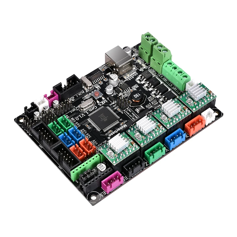 MKS Gen L V2.0 Плата управления для TMC2208 TMC2130 A4988 DRV8825 части 3d принтера для Reprap Ramps 1,4 1,6 MKS Gen V1.4