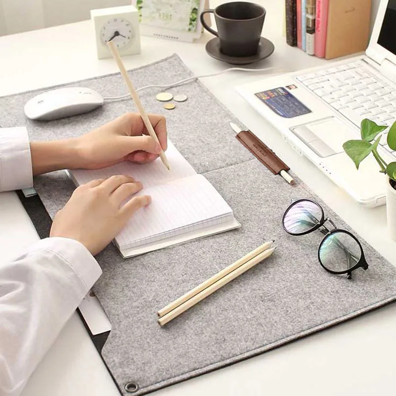 Computer Desk Table Felt Mat Office Mouse Pad Holder Laptop Cases Cushion Pads S288 | Компьютеры и офис