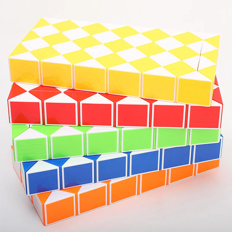 Megainas 72 блока высокоскоростная ручная Спиннер волшебные игрушки в форме змеи