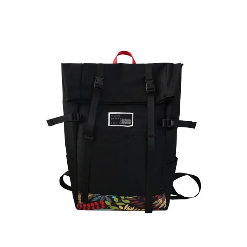 2019 новый модный двойной рюкзак для мужчины и женщины Модный Оксфордский тканевый