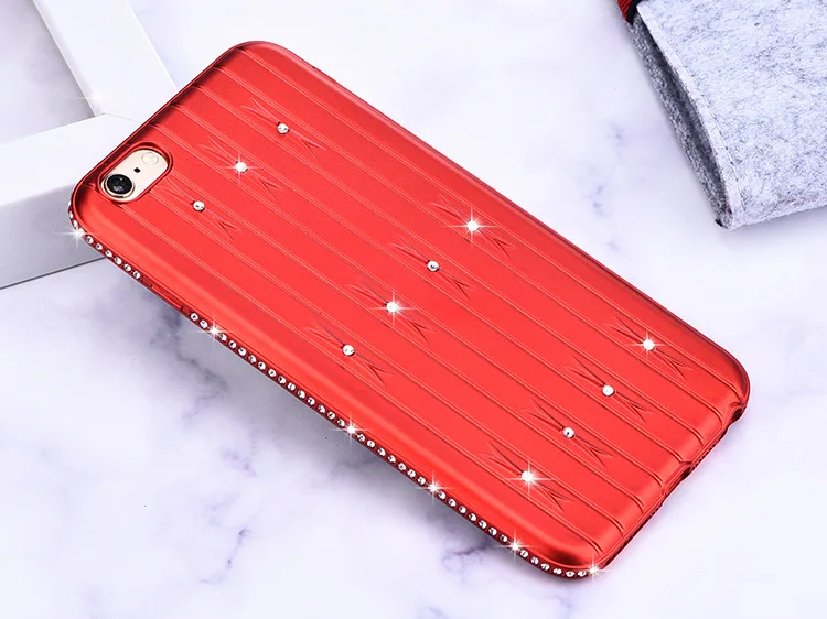 COTPRCO конфеты цвет геометрический ромб чехол для iphone X 8 7 Plus 6 с кольцом кронштейн со