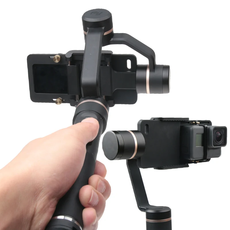 DJI Osmo Mobile 2 Zhiyun Smooth 4/3/Q Feiyu Mount Plate Gimbal Adapter for GoPro Hero 8 7 6 4 Xiaomi Yi 4K SJCAM Accessories|Чехлы для