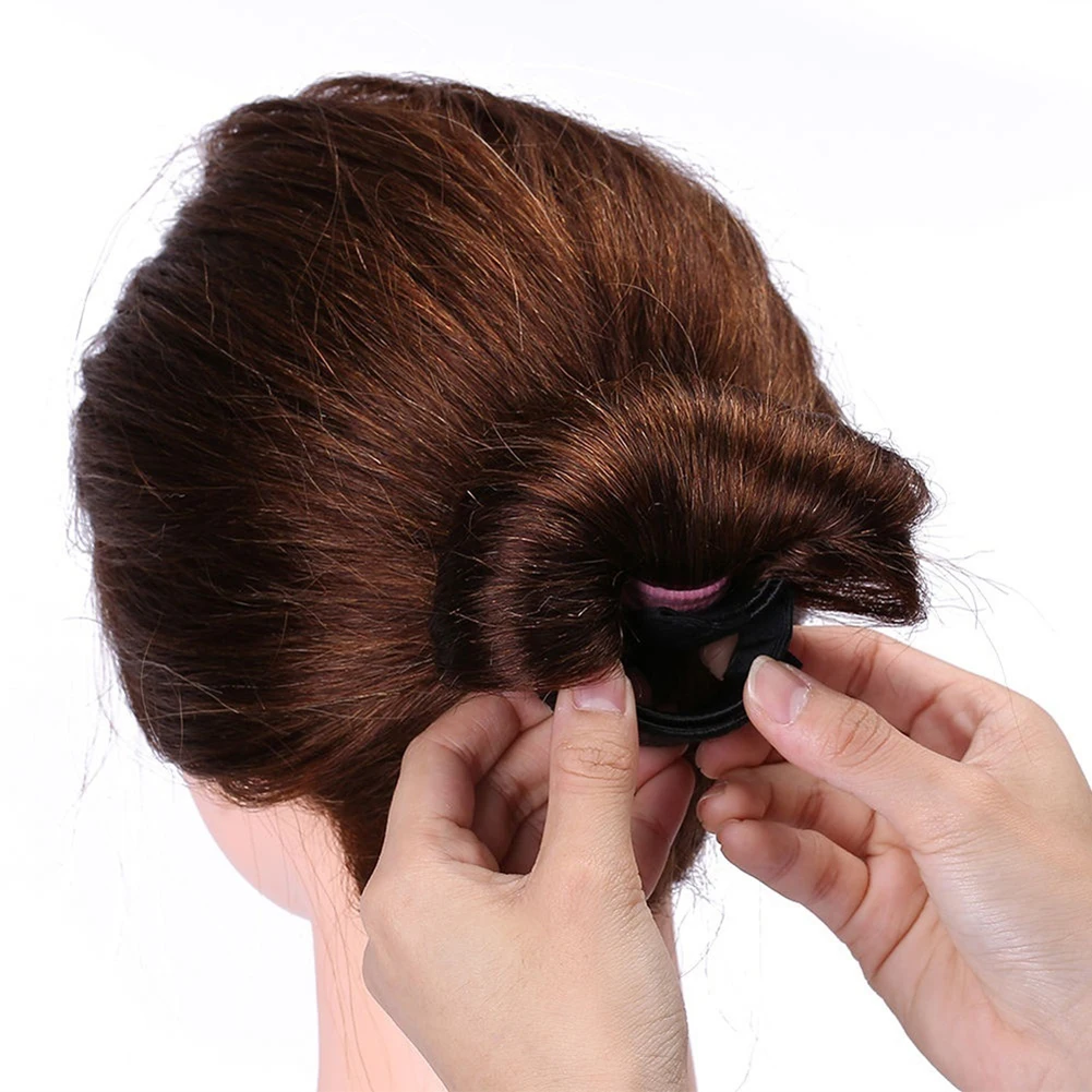 Women Hair Bun Maker Easy Magic Donut Styling Band Twist Updo Holder DIY Tools | Красота и здоровье