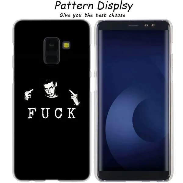 02 MLLSE абстрактные линии уход за кожей лица искусство темно Модный чехол для Samsung Галактики A6 A8 плюс A9 A7 A5 A6S A9Star Note9 8 5 - Цвет: 02