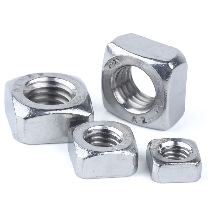 Квадратные гайки из нержавеющей стали M3 M4 M5 M6 M8 M10 304/316/201 5-50 шт. | Обустройство дома