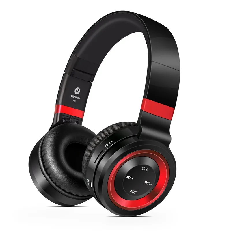 LemonMan P6 Беспроводная Bluetooth auriculares с микрофоном Поддержка tf-карты fm-радио стерео