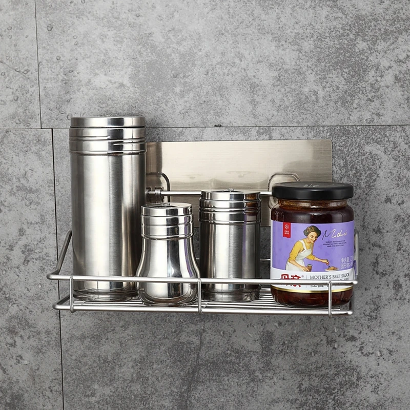 1 шт. многофункциональная Однослойная подвесная стойка из нержавеющей стали для