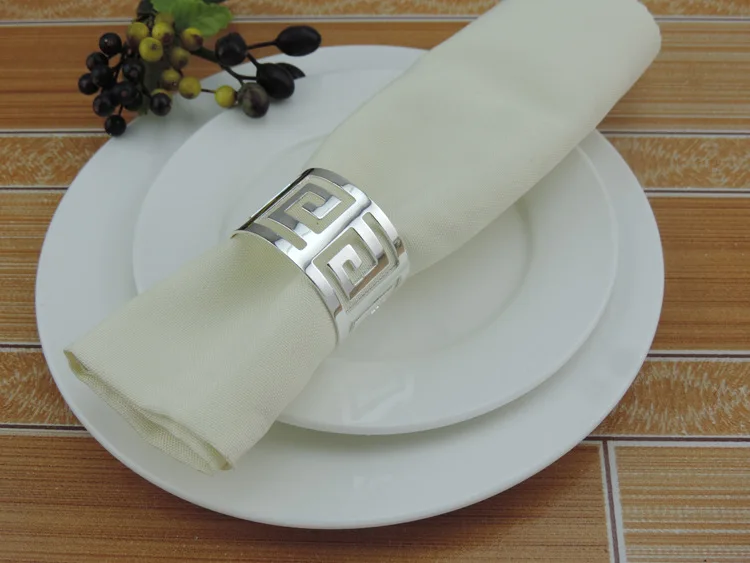 12pcs/lot Table Decoration Serviette Rings Napkin Holder West Dinner Towel Ring Party ME 039 | Дом и сад