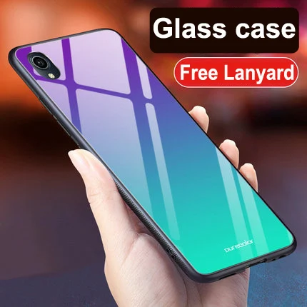 A5 Чехол для Vivo Y91C ЧЕХОЛ ДЛЯ VIVO Y91C чехол 6,22 мультфильм стекло жесткий задняя крышка чехол для телефона для VIVO Y91C VIVOY91 Y 91 Y91 91C VIVOY91C - Цвет: A5