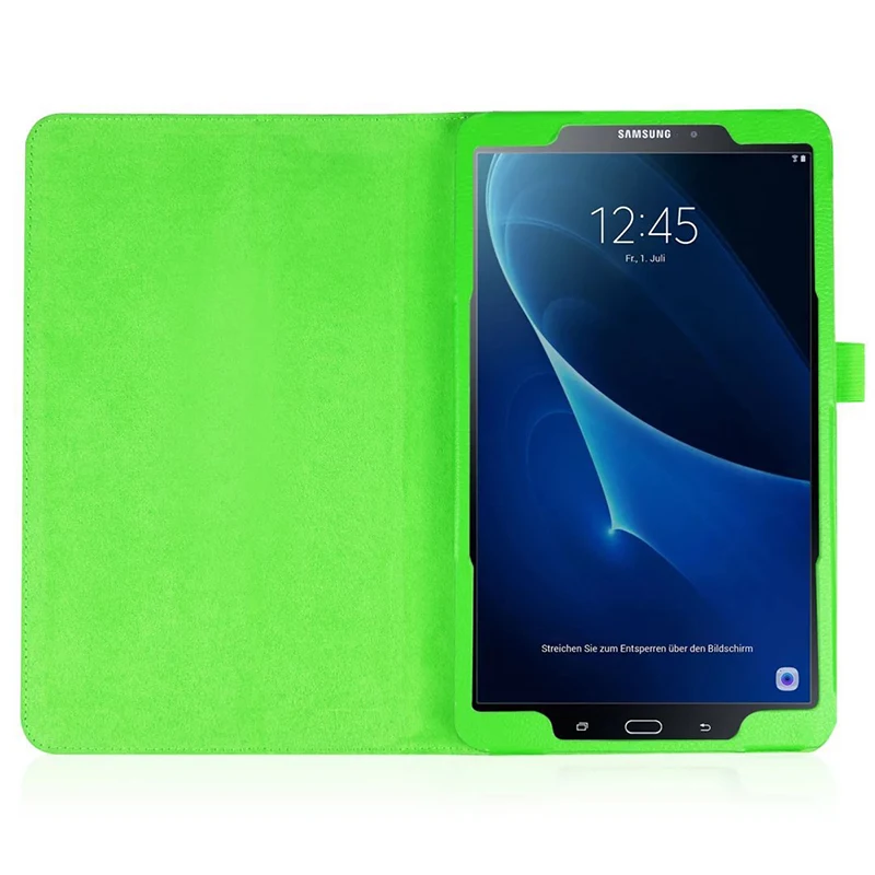 Тонкий чехол из искусственной кожи для Samsung Galaxy Tab A 10 1 T580 складная подставка