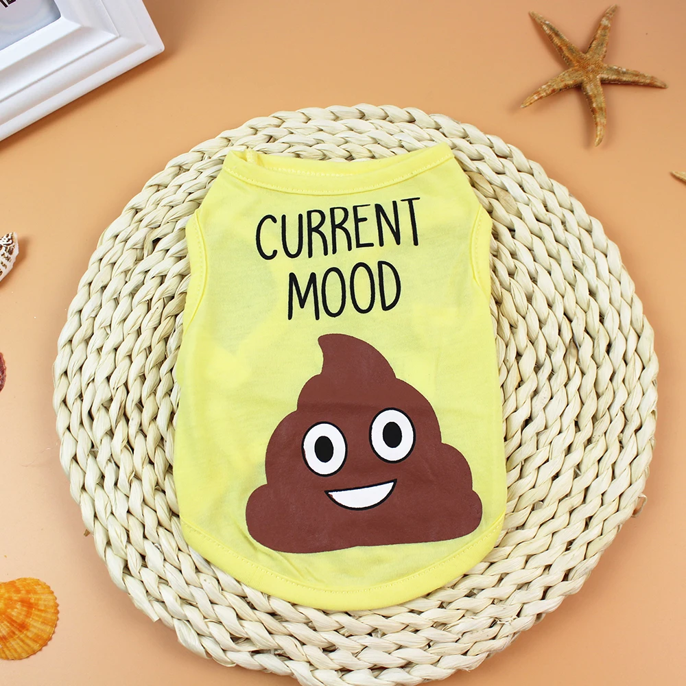 Модный повседневный жилет для домашних животных одежда маленьких щенков собак