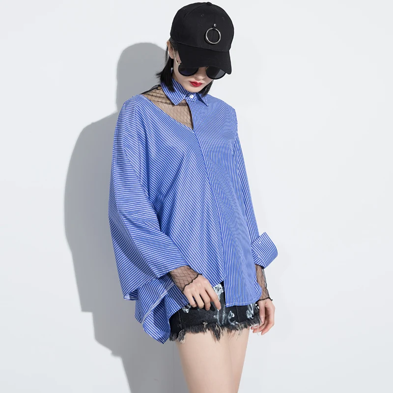 2017 Новая мода Женщины Уличная стиль хлопковые Рубашки выдалбливают С Длинным