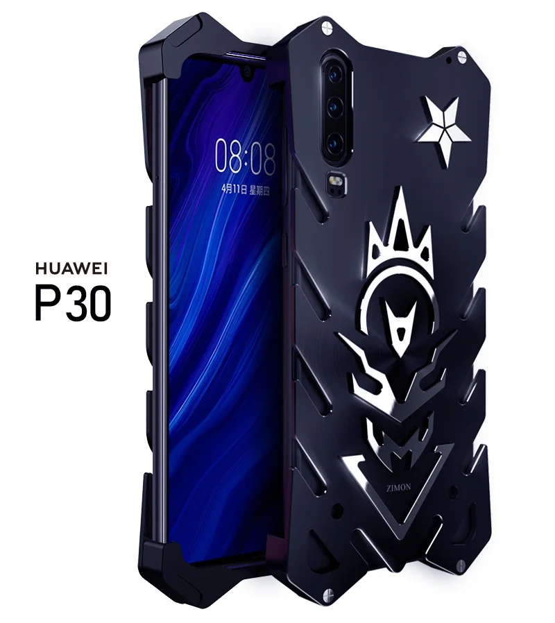 Алюминиевый армированный чехол Thor для Huawei P40 Pro P30 P20 Lite Nova 4e 3e телефона с