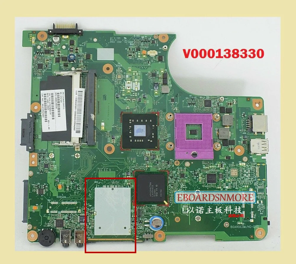 Материнская плата 6050A2170401 MB A03 для ноутбука Toshiba satellite L300 L305 V000138330. Магазин MOUGOL