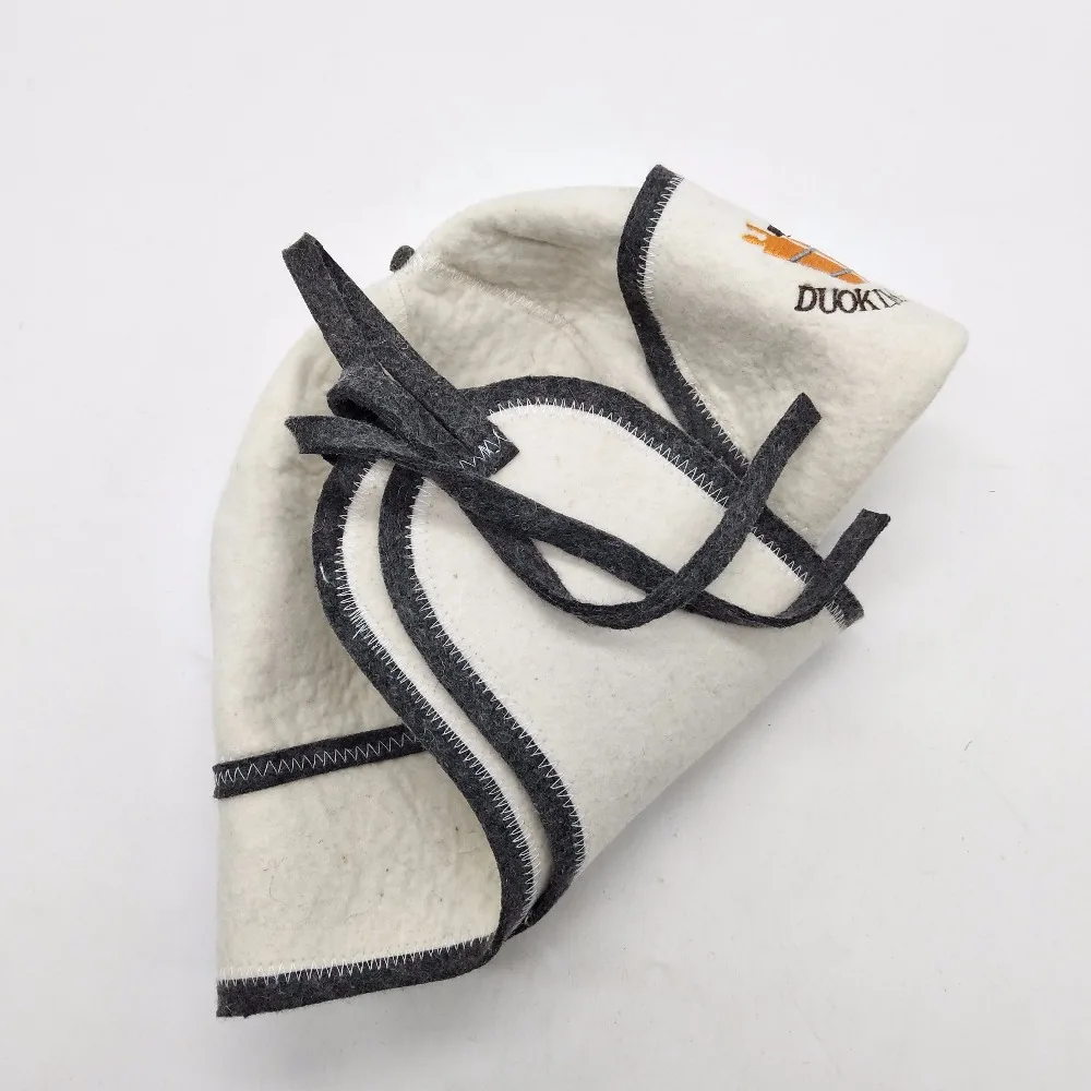 Баня шерстяная шапочка для сауны высокого качества (шапка сауны) (1