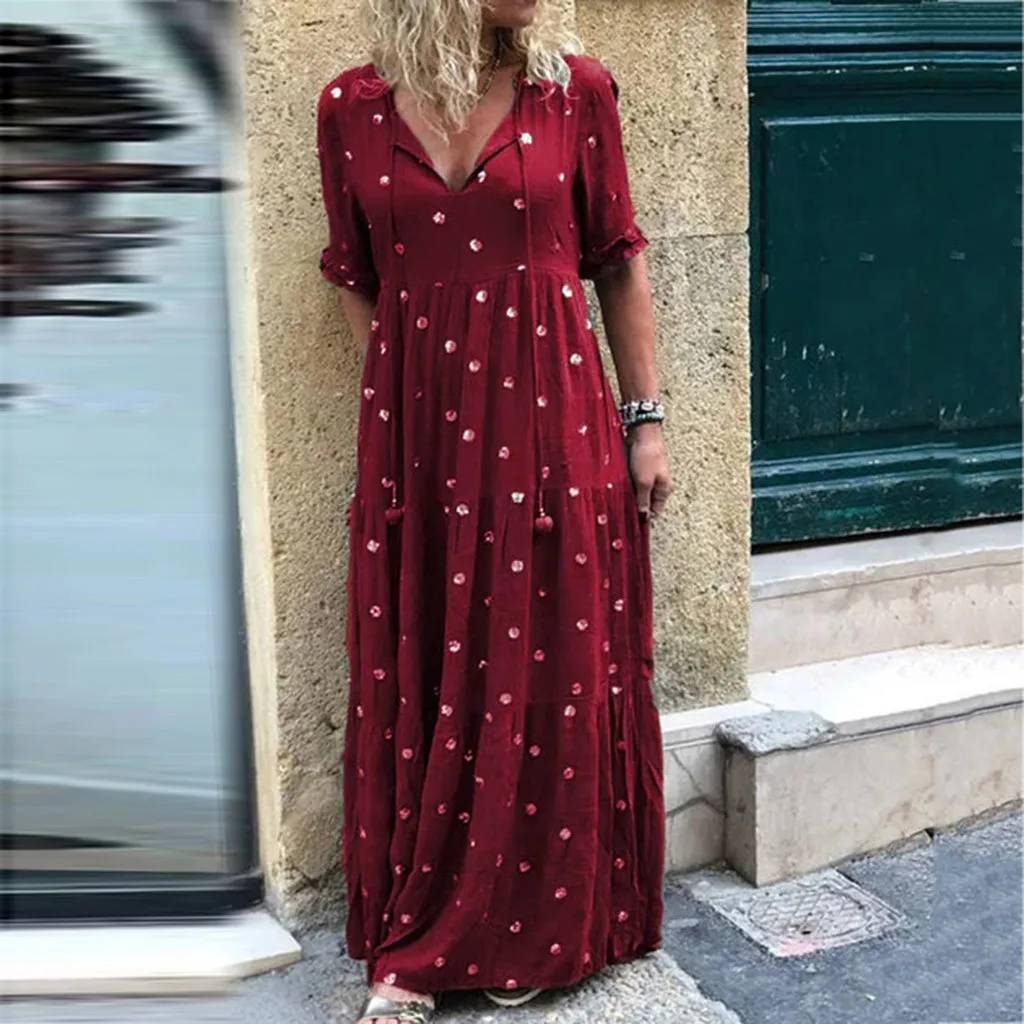 Женское модное летнее платье без рукавов с v-образным вырезом из хлопка и льна