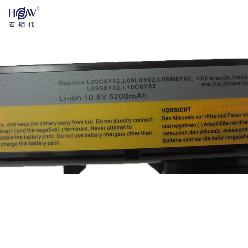 HSW Аккумулятор для Lenovo IdeaPad G460 G470 G560 G570 B470 G770 G780 B570 V470 V300 V370 Z370 Z460 Z470 Z560 Z570 K47 V370P Батарея