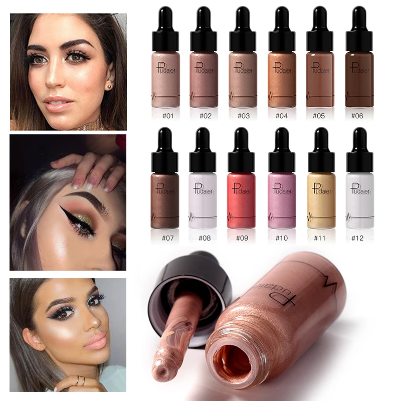 Хайлайтер праймер для косметики Жидкая основа макияжа с эффектом отбеливания