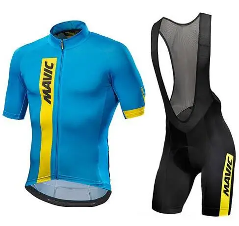2018 MAVIC Pro Team Мужская майка с коротким рукавом для велоспорта 19D нагрудники