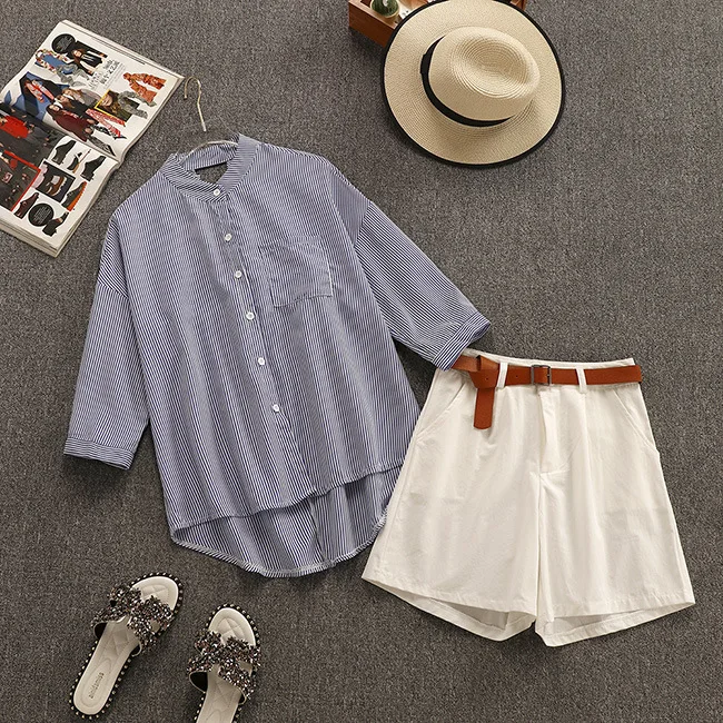 Лето 2019 г. новое поступление женские костюмы женский костюм офисные синий в