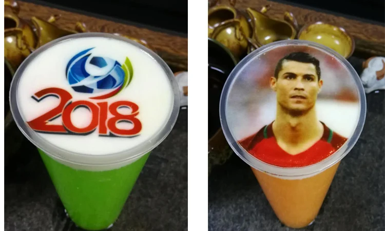 Макарун кекс пищевой принтер капучино Late art 3D кофе принтер Milktea кофе планшетный принтер машина