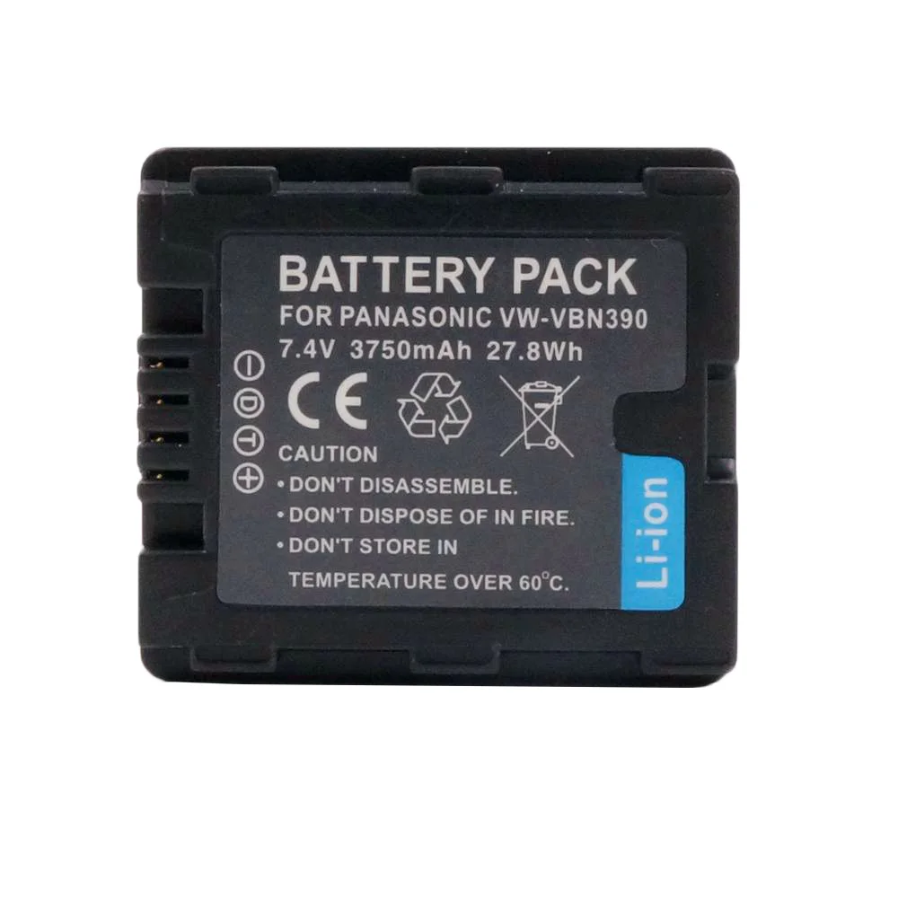 WHCYonline 3750mAh VW VBN390 Аккумулятор для фотоаппарата Panasonic|camera battery|battery for camerabattery camera |