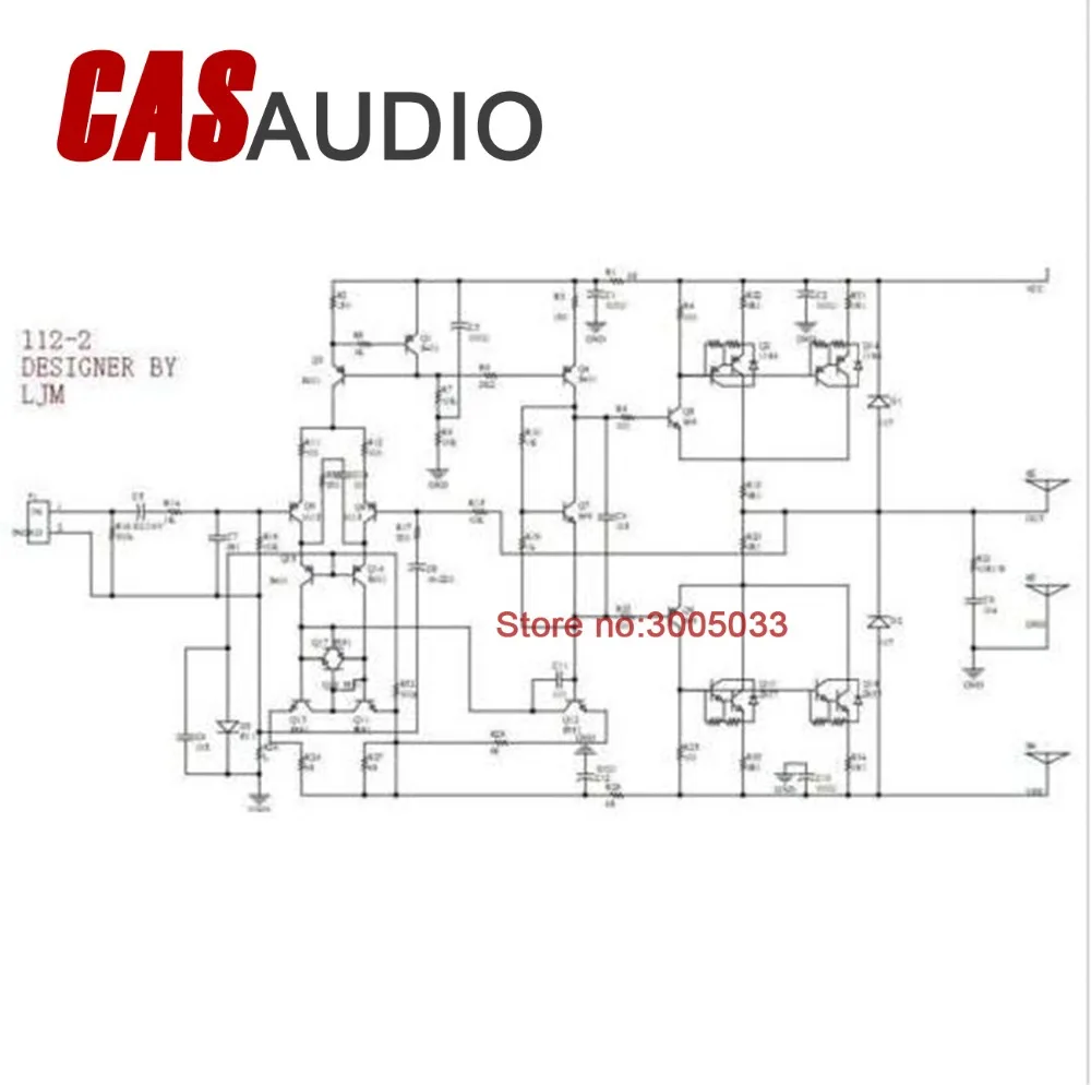 Моно-усилитель мощности Плата усилителя в сборе 2-канальный 120 Вт + - 55 радиатор |