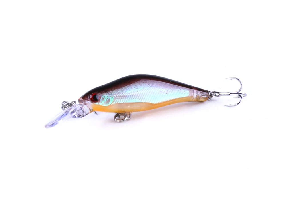 HENGJIA 5 шт./лот лазерные воблеры рыболовные снасти Minnow японская рыболовная